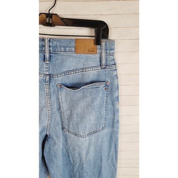 MADEWELL THE PERFECT VINTAGE STRAIGHT JEAN, SZ 30 - Picture 8 of 14